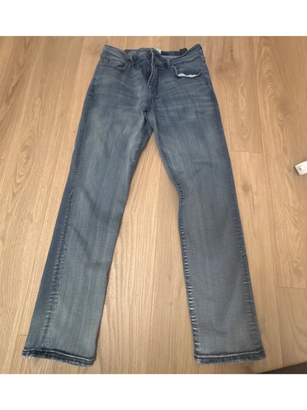 Liverpool Mens 36x34 Eco Logical Relaxed Straight Medium Wash Jeans